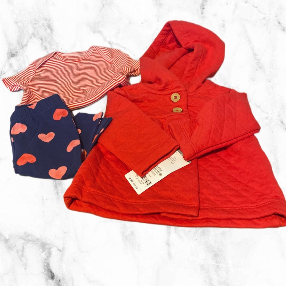 Carter’s 3 piece set size 3m